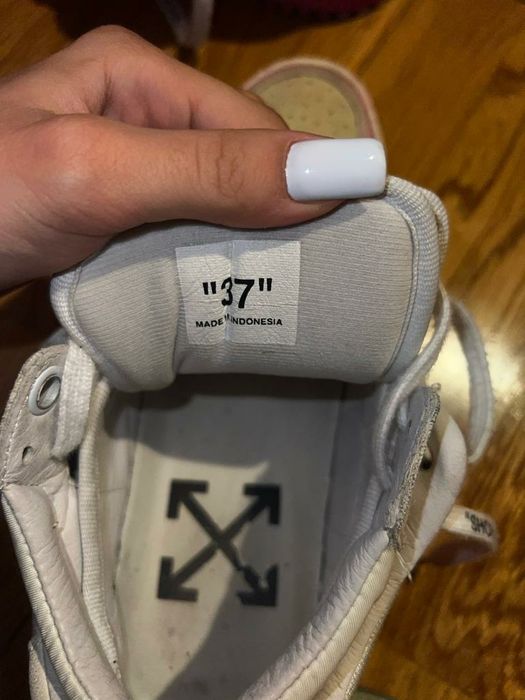 Off white court low originali