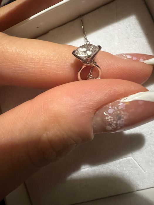 Прекрасно сребърно колие