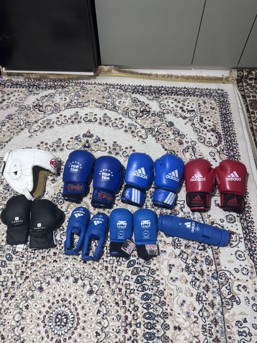 Боксёрские перчатки за всё 16 000.