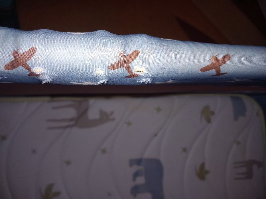 Бебешко легло/кошара на 2 нива с матраче