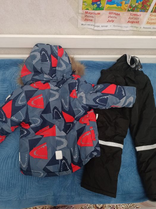 Зимний детский комбинезон