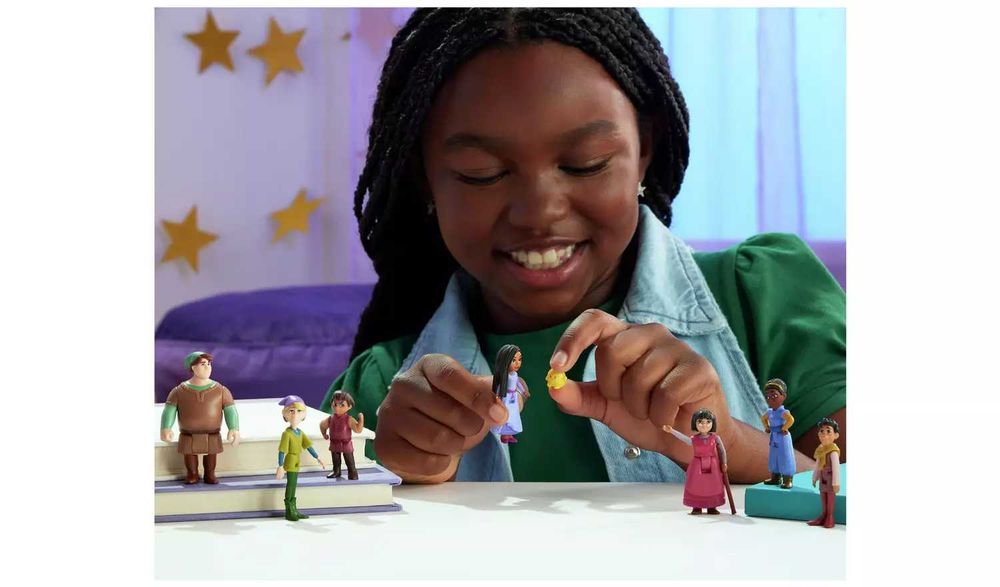 Комплект мини фигурки Wish Аша и приятели Mattel Disney