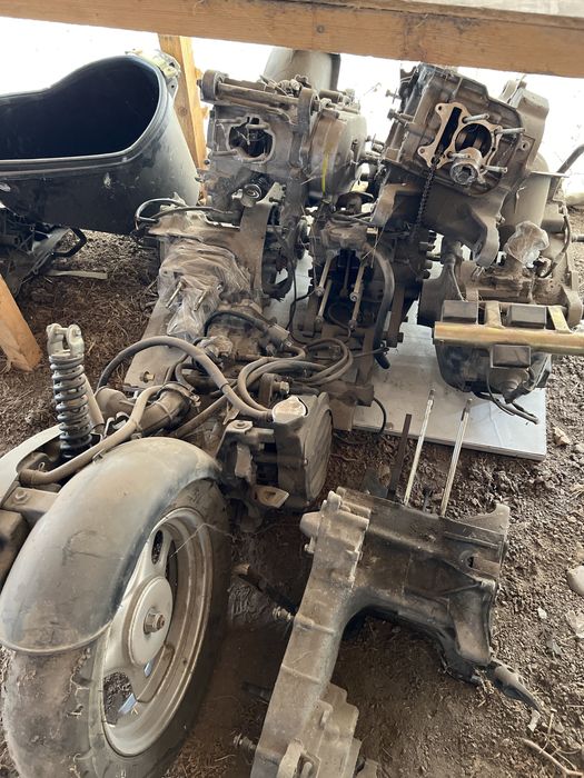 Разбор японских двигателей от мопедов