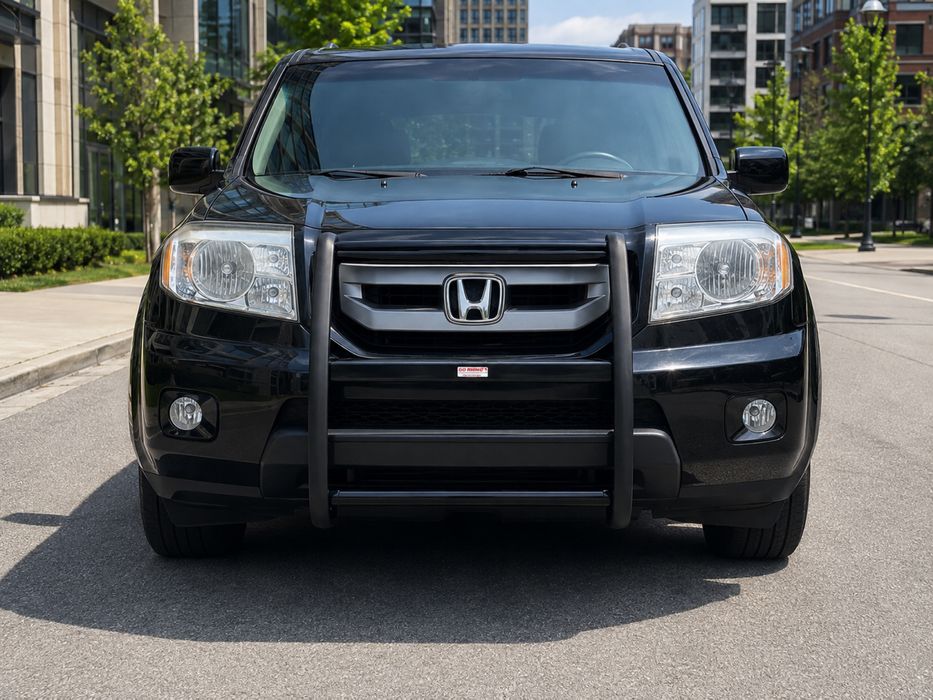 Защита бампера Таран Honda Pilot Kia Mohave