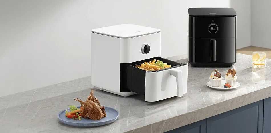 Мультипечь Фритюрница-аэрогриль Xiaomi Fryer 6,5L Global (белый)