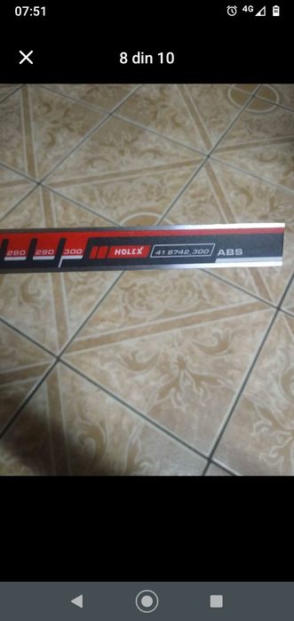 Subler digital de adâncime 300 mm HOLEX
Citire comutabilă: mm / inch
A