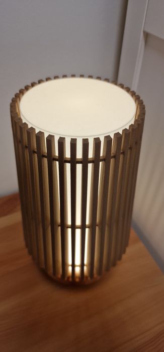 Vand lampa/veioza lumina ambientala LED, printata 3D