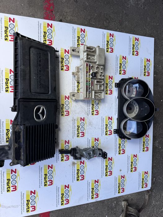Kit pornire calculator motor ceasuri bord bcm modul confort  contact Mazda 3 BK 1,4 benzina cod motor ZJ 2003-2009