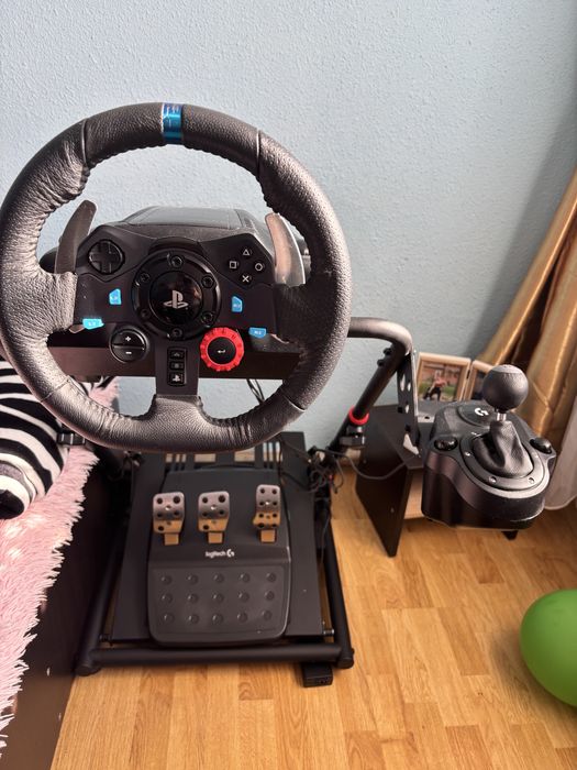 Logitech G29+Shifter+suport-Set Complet