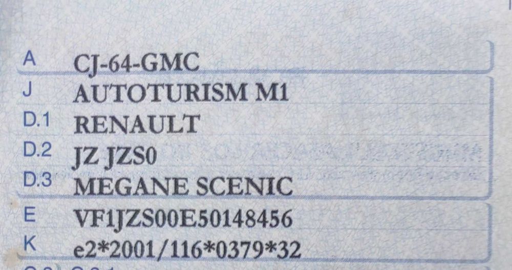 Scenic 110Cp Automată Diesel Business Edition Perfectă fără daune