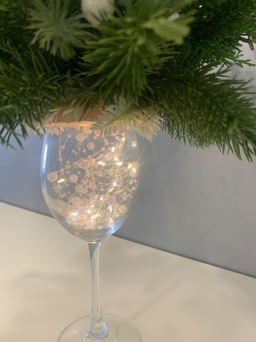 Новогодняя композиция на стол