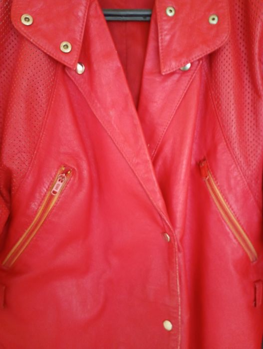 Geaca piele dama vintage