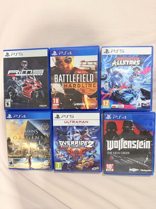 Игры PS5 / PS4 бу,торг возможен