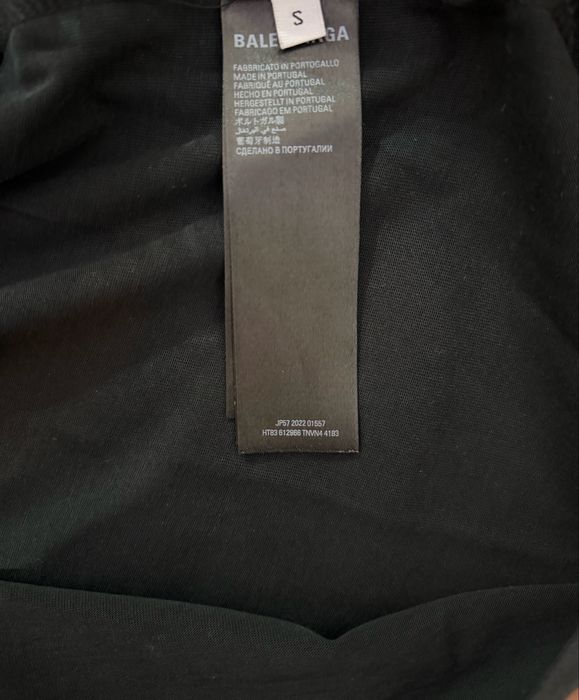 Tricou Balenciaga Distressed