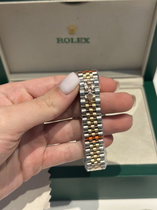 Rolex Datejust 31 – 18K Everose Gold & Oystersteel | Diamond Dial | Full Set