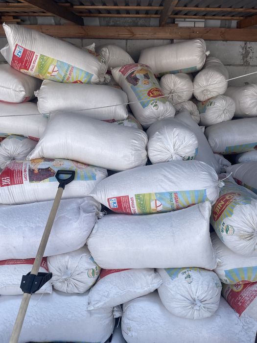 Стружка в мешках