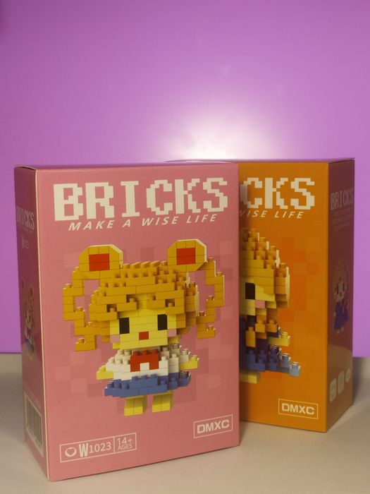 Мини-конструктор Bricks — милый 3D-персонаж из крошечных блоков!