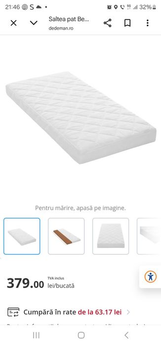 Patut din lemn cu laterala culisanta, 120×60
