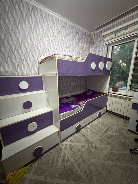Детский  кровать двухэтажный