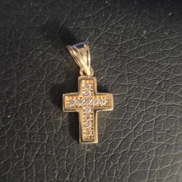 Medalion Aur 14K - 1.19 grame /   ( B33264.1 / Ag28 Doi Baieti )