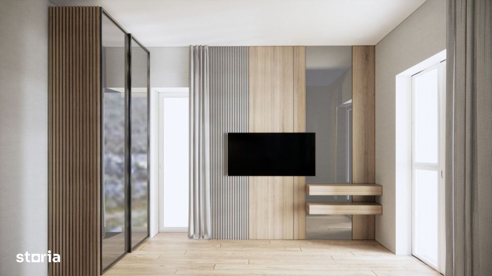 Apartament cu 3 camere si logie