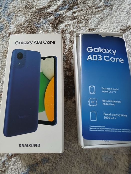 Коробку Galaxy A03 Core