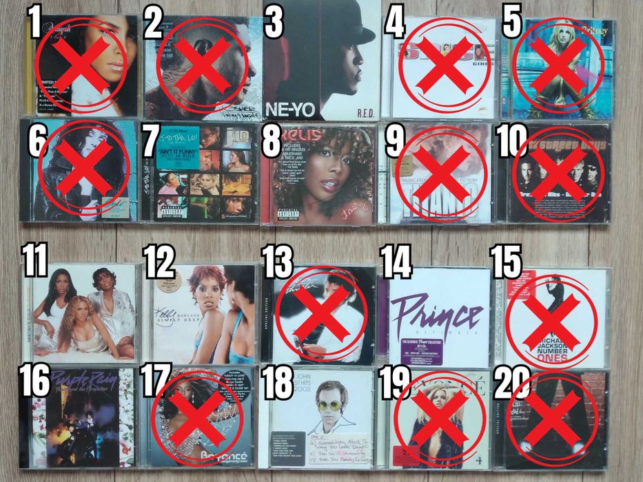 Pop и R&B Music Albums CDs Оригинални Поп РнБ Музикални Дискове Компакт Дискове