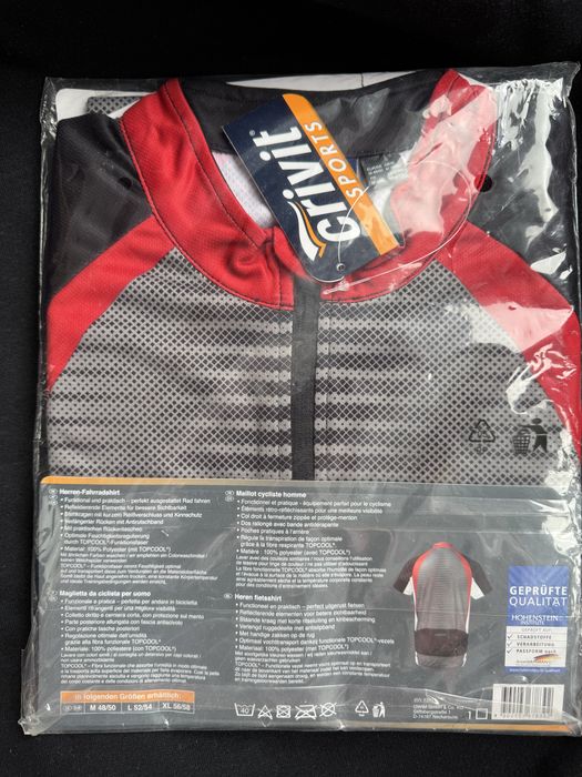 Vand tricou ciclism nou, pentru barbati, marimea M, Crivit Sports