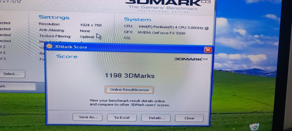 Placa video FX5500 AGP