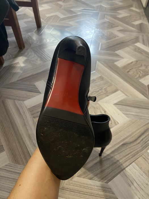 Кожени боти изкуствена кожа