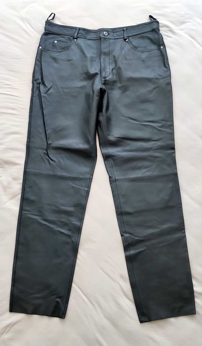 НОВ мъжки кожен панталон от естествена кожа JCC