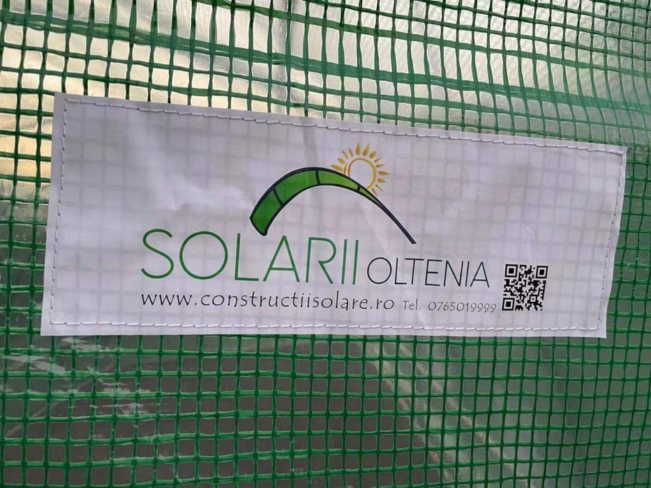 Solar gradina cu schelet metalic 4 x 3 m cu ferestre de aerisire

0 Re