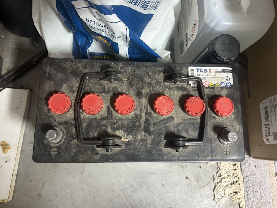 Акумулатор TAB 125ah свален от бус