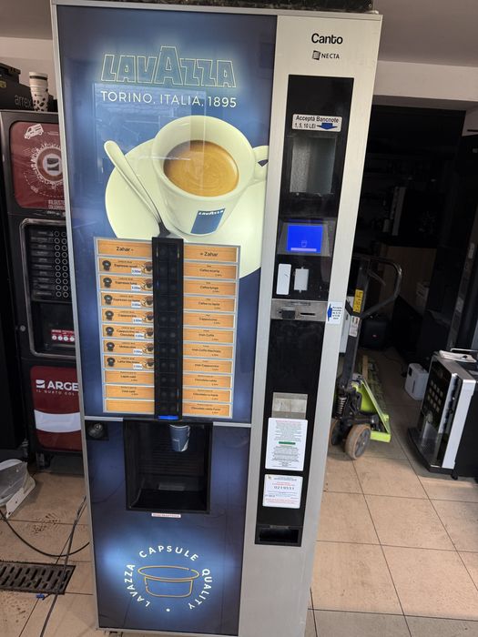 Necta Canto Capsule Lavazza Blue aparat vending automat