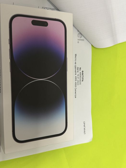 ***128GB iPhone 14 PRO Гаранция Yettel 2025 г. Purple