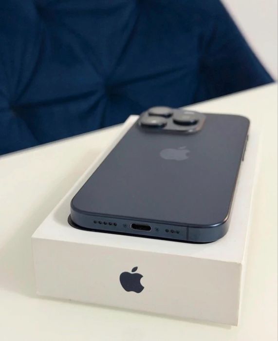Iphone 15 PRO, 128 GB, Blue Titanium Usor Negociabil