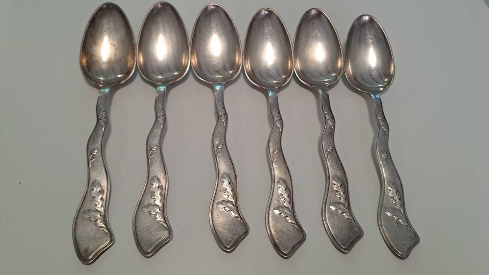 Set tacamuri placate argint pe alpaca art krupp berndorf