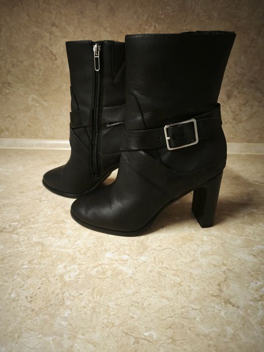 Дамски боти Aldo естествена кожа и високи дамски кубинки ест.кожа