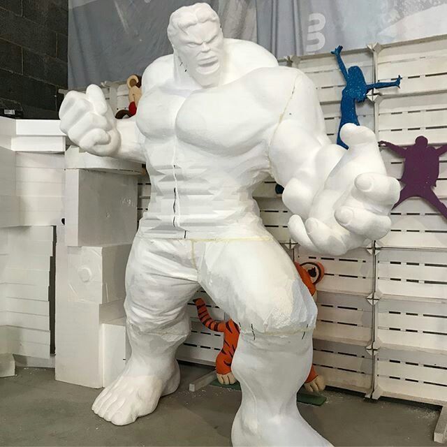 Penoplastdan 3D figuralar, художник