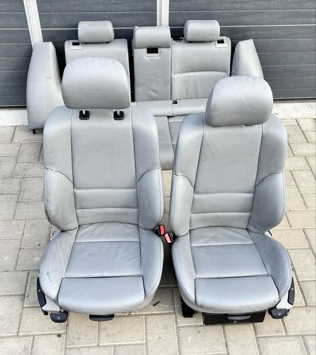 Scaune interior recaro sport piele gri Bmw seria 3 E46 touring break combi   #18