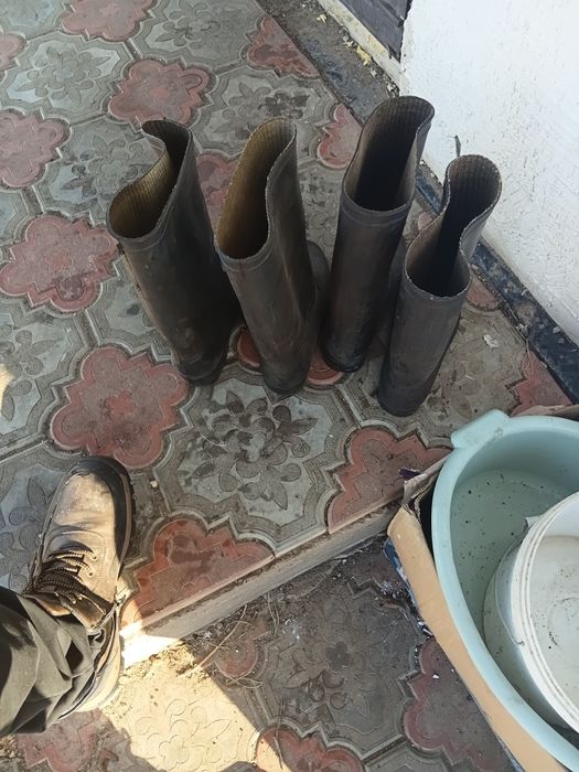 Продам резиновые   сапоги   40 размер
