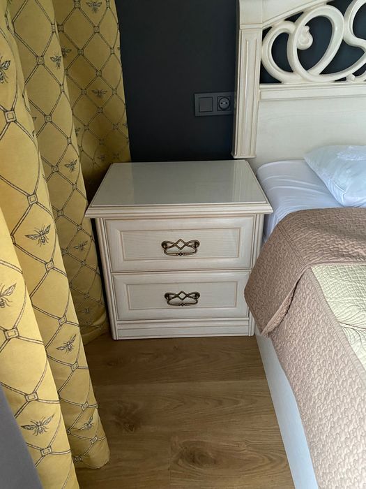 Спальный гарнитур Тиффани , шкаф, комод, кровать, тумбы, зеркало