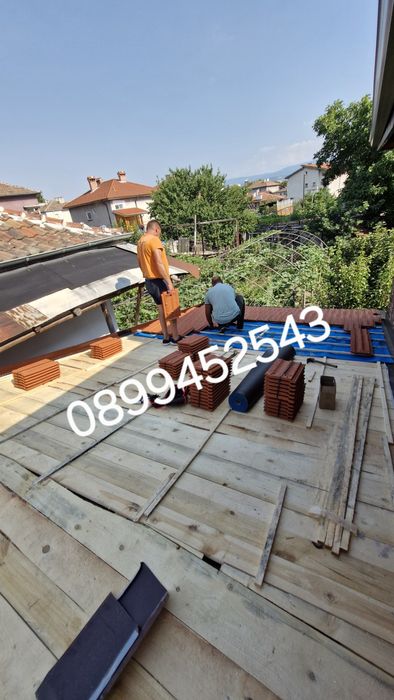 Ремонт и изграждане на покриви с гаранция Пловдив и региона