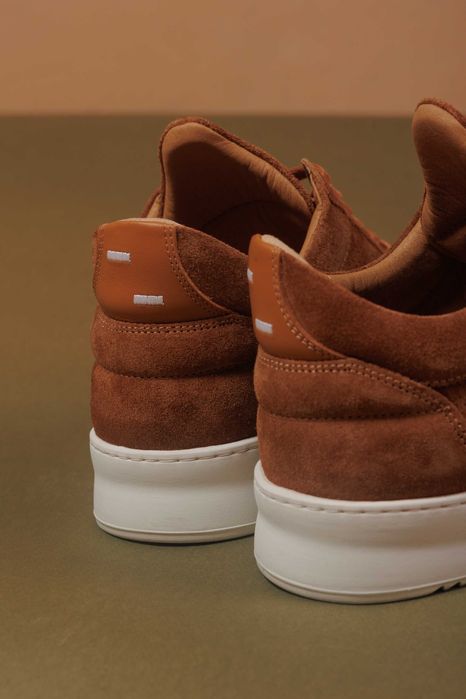 Filling Pieces Low Top Perforated Organic Brown 42