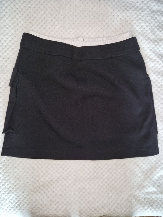 Юбка черная короткая