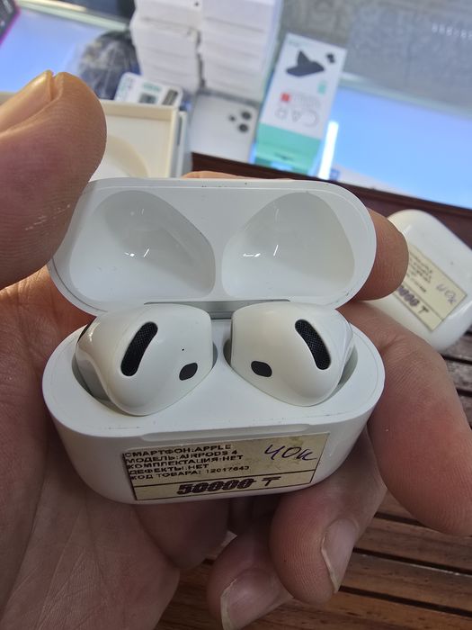 Airpods 4 оригинал без шумодава Магазин Реал