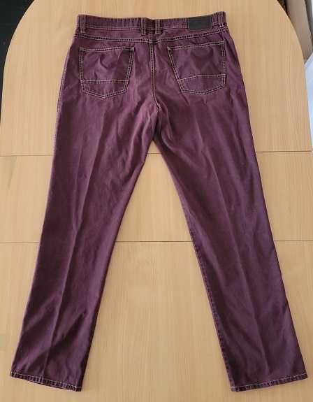 Blugi bărbați Hattric grena burgundy 36/32 L-XL 94cm