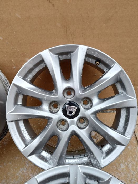 Vând Set Jante Aliaj 5x114,3 R16 Dacia Duster și Set Tabla 5x114,3 R16