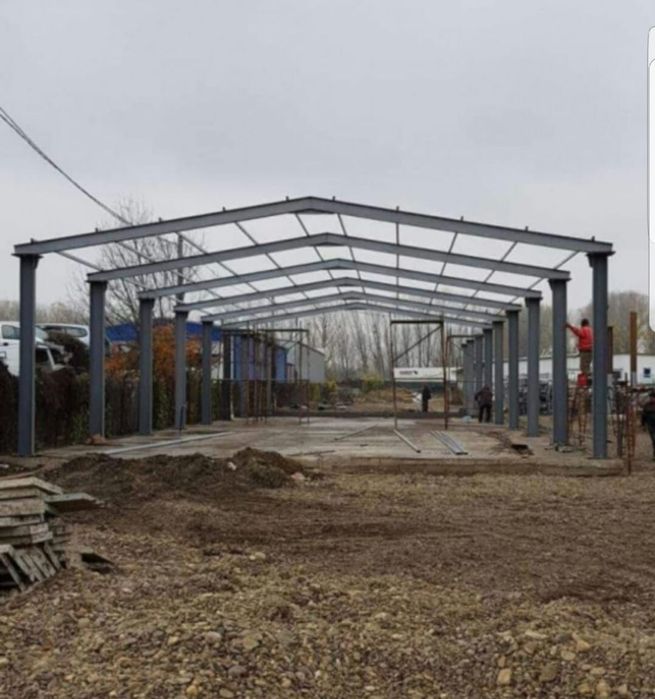 Vand hale construim structurii metalice