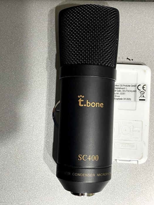 Microfon T.Bone SC400  SI T.BONE GM55 in stare impecabila